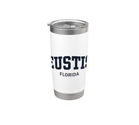 Eustis Florida Vintage Gobelet isotherme en acier inoxydable double paroi