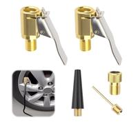 EuSupNova Kit Adaptateur de Valve Multifonction, Compatible avec Bosch EasyPump, Convertisseur de Valve a Visser, Adaptateur de Remplissage Rapide, Pneus de Voiture, Vélos et Ballons