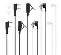 EuSupNova Oreillette Talkie Walkie 2 Broches Casque Écouteur, 2 Pcs