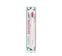 Euthymol Brosse à dents blanchissante, petite tête, poils micro-doux haute résistance, nettoyage en profondeur, dents sensibles, soins quotidiens buccaux