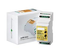 Eutonomy euFIX Adaptateur de rail DIN pour FIBARO Single Switch, avec des boutons, S213