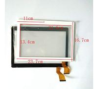 EUTOPING Blanc Nouveau 10.1 Pouces Écran Tactile numérique Remplacer pour 10.1" Dragon Touch K10 Camera Hole 11cm