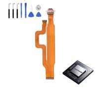 Eutoping Carte de port de charge pour Oppo Reno 4 5G avec charge rapide IC Flex Cable Assembly Replacement