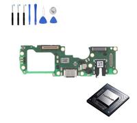 Eutoping Carte de port de charge pour Oppo Reno 7 Lite 5G avec charge rapide IC Flex Cable Assembly Replacement