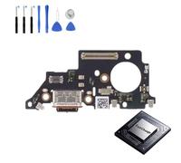 Eutoping Carte de port de charge pour Oppo Reno11 F 5G avec charge rapide IC Flex Cable Assembly Replacement