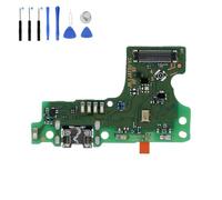 Eutoping Port de charge USB pour Huawei Y6 2019, connecteur de station d'accueil, panneau de chargement, câble flexible de remplacement avec outil