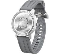 EUTOUR Montres Hommes avec Boules Magnétiques Labyrinthes Design Créatif Unique Quartz Montres Unisexe Étanche Montre de Poignet Mode Bracelet en Silicone Gris