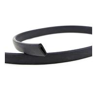EUTRAS Profilé de sertissage FP3010 EPDM 2 mm Noir Protection des arêtes Caoutchouc d'étanchéité 10 m