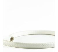 EUTRAS [10m] Kantenschutz 0,5-1,5 mm weiß - hält Ohne Kleber - Perfekt für Bleche und Autotüren - schützt und entschärft Kanten - Industriequalität Made in Germany