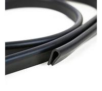 EUTRAS [5 m FP3002 Protection des arêtes Caoutchouc d'étanchéité 1,5-5,5 mm - protège et étanchéifie de manière fiable - pour tôles, Verre et éléments de Construction - qualité Industrielle Allemande