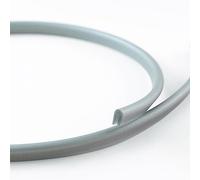 Eutras protection de bord KSO4004 - Bande de protection pour les bords avec 0,4-1,5 mm, noir, 3 m, argent, 2047