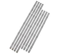 EUTVEXERK 8 pièces/Ensemble LED Bande Fit for Lig 49 TV 49UF6400 49UF6407 49LF510V 49UF640V 49UH6100 NC490DUE-SADP2 LGE-WICOP-49INCH-UHD-FHD-REV05 Lumières de Remplacement pour téléviseur