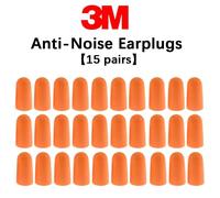 Euty-30 Pièces 15 Paires 3m Bouchons D'oreilles Anti-Bruit Industriel Bruit Sommeil Anti-Bruit Confortable Super Insonorisé Réducteur De Bruit.-15 Pairs