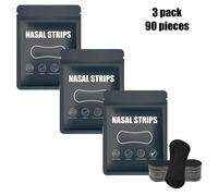 Euty-Bandes Nasales Anti-Ronflement Pour La Correction Respiratoire,Expansion Physique,Patch Nasal Respirant,Meilleur Sommeil,Bande Nasale Anti-Ronflement-3 Pack-90 Pieces