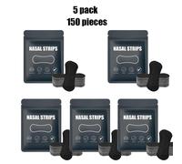 Euty-Bandes Nasales Anti-Ronflement Pour La Correction Respiratoire,Expansion Physique,Patch Nasal Respirant,Meilleur Sommeil,Bande Nasale Anti-Ronflement-5 Pack-150 Pieces