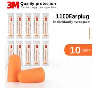 Euty-Bouchons D'oreille Anti-Bruit 3m,Accessoire Pour Sommeil Spécialisé,Confort Industriel,Super Insonorisé,Anti-Bruit,1100-10pairs