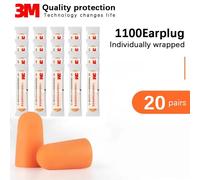 Euty-Bouchons D'oreille Anti-Bruit 3m,Accessoire Pour Sommeil Spécialisé,Confort Industriel,Super Insonorisé,Anti-Bruit,1100-20pairs