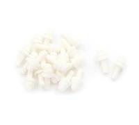 Euty-Bouchons D'oreille En Silicone,10/80 Paires,Isolation Phonique,Protection D'oreille,Anti-Bruit,Ronflement,Confortables,Pour Dormir,Pour La Réduction Du Bruit-10pairs -White