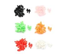 Euty-Bouchons D'oreille En Silicone,10/80 Paires,Isolation Phonique,Protection D'oreille,Anti-Bruit,Ronflement,Confortables,Pour Dormir,Pour La Réduction Du Bruit-60pairs Mixed