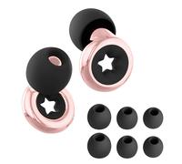 Euty-Bouchons D'oreille Réutilisables¿Soulagement Du Bruit Avec Une Discours Clair Pour Les Réunions Sociales,Le Travail Et La Sensibilité Au Bruit¿Bouchons D'oreilles À Réduction De Bruit-Pink