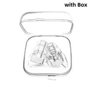 Euty-Bouchons D'oreilles En Silicone Haute Fidélité Avec Boîte De Rangement Pour Concerts Musiciens Motos Conditions De Sensibilité Au Bruit Et Plus Encore-White