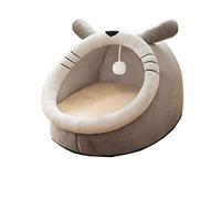 EUTYRG Coussin Amovible pour Chien et Chat, lit Confortable pour Chien et Chat, Protection de sécurité à 360 degrés, Lavable en Machine, adapté aux m