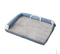 EUTYRG Coussin pour Animaux de Compagnie pour Chiens et Chats, lit apaisant pour Chien, canapé orthopédique rectangulaire Lavable, lit pour Animaux de Compagnie avec Fond antidérapant