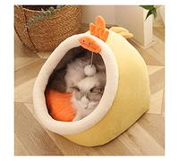 EUTYRG Coussin pour Animaux de Compagnie, pour Chiens et Chats, lit Doux pour Chat, Panier Chaud pour Animaux de Compagnie, Coussin Confortable pour Chaton, Tente de Maison pour Chat, très Doux