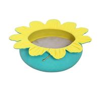 EUTYRG Lit apaisant pour Chien en Forme de Tournesol, lit en Feutre pour Animaux de Compagnie, Chat, Chien, Teddy, Petit Chien, nid de Chat, lit de Couchage Mignon, Chat D