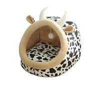 EUTYRG Lit apaisant pour Chien et Chat, lit Amovible pour Chat, Niche, nid pour Animaux de Compagnie, litière pour Chien, canapé, Coussin de Maison, Matelas pour Animaux de Compagnie M