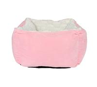 EUTYRG Lit apaisant pour Chien et Chat, lit carré pour Animal de Compagnie, Niche Chaude et câline, canapé Doux pour Chiot, Matelas pour Animal de Compagnie