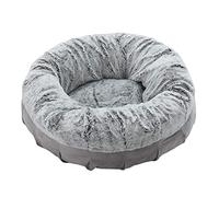 EUTYRG Lit apaisant pour Chien et Chat, lit pour Animal de Compagnie, Tapis de lit en Peluche Super Doux, Surface en Peluche Douce, Coussin en Fourrure pour nid d'animal de Compagnie