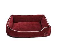 EUTYRG Lit apaisant pour Chien, lit Confortable pour Chien, Tapis de Couchage Lavable et Chaud, Niche pour Chien et Chat, Maison à Coussin Doux, canapé