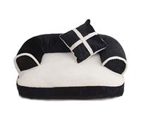 EUTYRG Lit apaisant pour Chien, lit de Luxe Confortable pour Animaux de Compagnie, canapé Chaud pour Chien, Niche pour Chiot, nid Confortable pour Chat, Tapis de Couchage, Coussin Mat