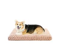 EUTYRG Lit de Cage pour Chien, Tapis de lit pour Animaux de Compagnie lavables de Taille Moyenne pour Cage, Coussin de Caisse antidérapant en Peluche