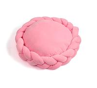 EUTYRG Lit pour Animal de Compagnie à Tissage Doux : Coussin Confortable de Couleur Bonbon pour Petits Chiens et Chats, Coussin de Niche Amovible et Chaud