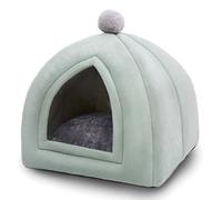 EUTYRG Niche de lit Pliable et Confortable pour Animaux de Compagnie : Chaud, Doux et antidérapant, Parfait pour Les Chats, Les Chiens et Les Chiots