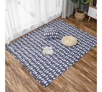 EUTYRG Tapis de Couchage Doux et Chaud pour Animaux de Compagnie avec Polaire et Fond antidérapant.