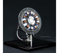Euvdora Kit de réacteur à arc 1:1 Iron Man MK1 LED Light Tony Stark Heart Chest Lamp Handmade Toys