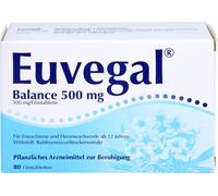 Euvegal Balance 500 mg Comprimés pelliculés pour la sédation, 80 comprimés
