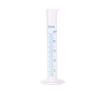Euvoym 1 bouteille graduée transparente de 25 ml pour mesurer les liquides
