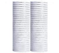 Euvoym Lot de 2 rouleaux de ruban en maille métallique pour décoration de sapin de Noël, couronnes de sapin de Noël, nœuds, guirlande (blanc)