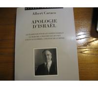 Êuvres Complètes - Albert Caraco - Apologie D'israël