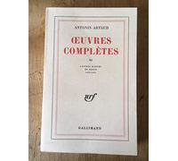 Œuvres complètes Antonin Artaud (Auteur)