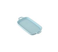 EUXHTYWP Plats de cuisson au four, petits plats en céramique avec poignée, plat à, lasagnes rôtir, cocotte, petit rectangulaire (6,1 pouces)(Blue)