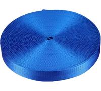 EUXHTYWP Ruban de Sangle Multi-usages, 25 mm 38, Rembourrage Plate en Nylon for Sangles Sacs, Sac à Dos, Chargement, Bagages(Blu,25MM x 5Yards)