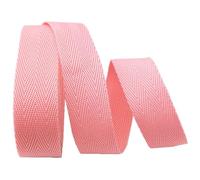 EUXHTYWP Ruban de Sangle Multi-usages, 25 mm, en polypropylène 2,5 cm, Rembourrage for chaises et canapés(Roze,25mm x 5Yards)