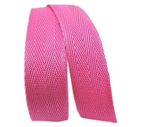 EUXHTYWP Ruban de Sangle Multi-usages en polypropylène 38 mm for Rembourrage, Bricolage, Colliers Chien, Cordes remorquage, Ceintures, Sacs à Dos, Escalade Plein air(Roze,25MM x 5Y)