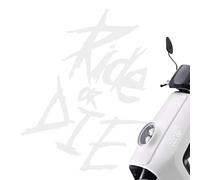 Euyehn Autocollant de pare-brise de voiture, autocollant Ride Or Die,Autocollant décoratif automatique - Autocollant de lettrage de porte de voiture étanche, décalcomanie de fenêtre de conduite ou de