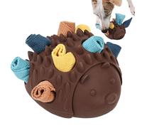 Euyehn Balle Interactive pour Chien reniflant, Jouet interactif pour Chien - Distributeur de Nourriture, Boule à Priser, Jouets à mâcher pour Chien de Compagnie,Hérisson Design Creative Doggies